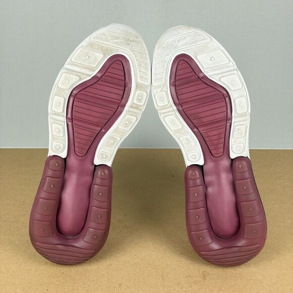Nike Air Max 270 Barely Rose Athletic Shoes Womens 7 Pink Purple Low Top Sneaker - Picture 7 of 10